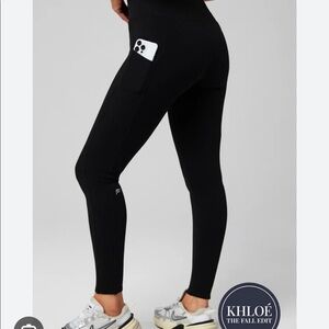 Fabletics cold weather high waisted pocket leggings